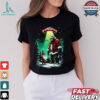 Bigfoot Christmas Tree Lights Xmas Sasquatch Lovers T Shirt Recovered