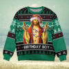 Merry & Bright Christmas Sleigh Ugly Christmas Sweater