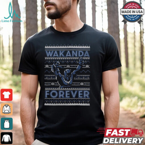 Black Panther Avengers Christmas Shirt
