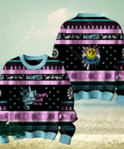 Blink 182 Crappy Punk Rock Ugly Christmas Sweater