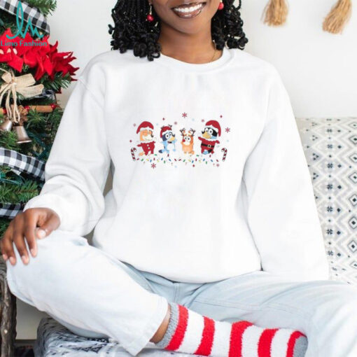 Bluey Family Matching Christmas Gift T Shirt