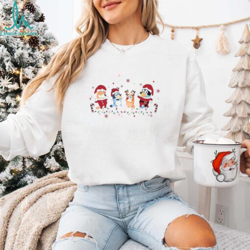 Bluey Family Matching Christmas Gift T Shirt