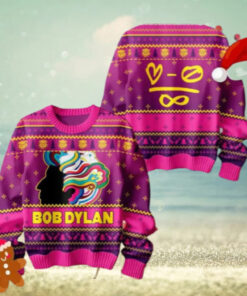 Bob Dylan Milton Glaser Bob Dylan Chirstmas Gifts 2024 Xmas For Family And Friends Ugly Sweater