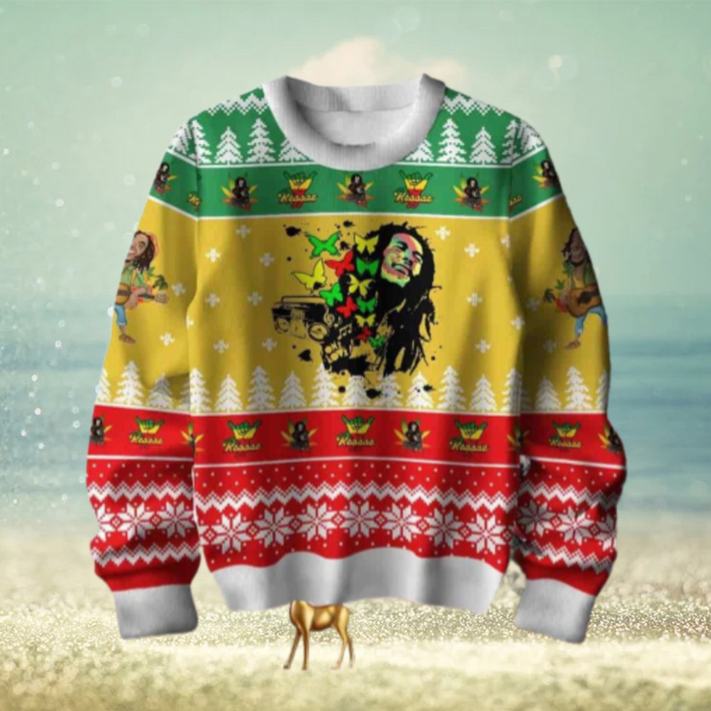 Bob Marley Reggae Chirstmas Gifts 2024 Xmas For Family And Friends Ugly Sweater Bob Marley Reggae Chirstmas Gifts 2024 Xmas For Family And Friends Ugly Sweater