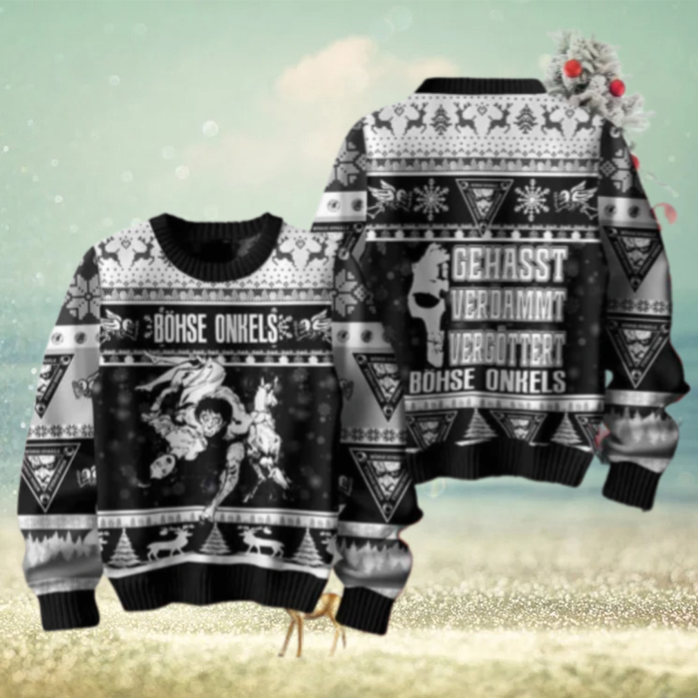 Bohse Onkels Gehasst Verdammt Vergottert Chirstmas Gifts 2024 Xmas For Family And Friends Ugly Sweater Bohse Onkels Gehasst Verdammt Vergottert Chirstmas Gifts 2024 Xmas For Family And Friends Ugly Sweater