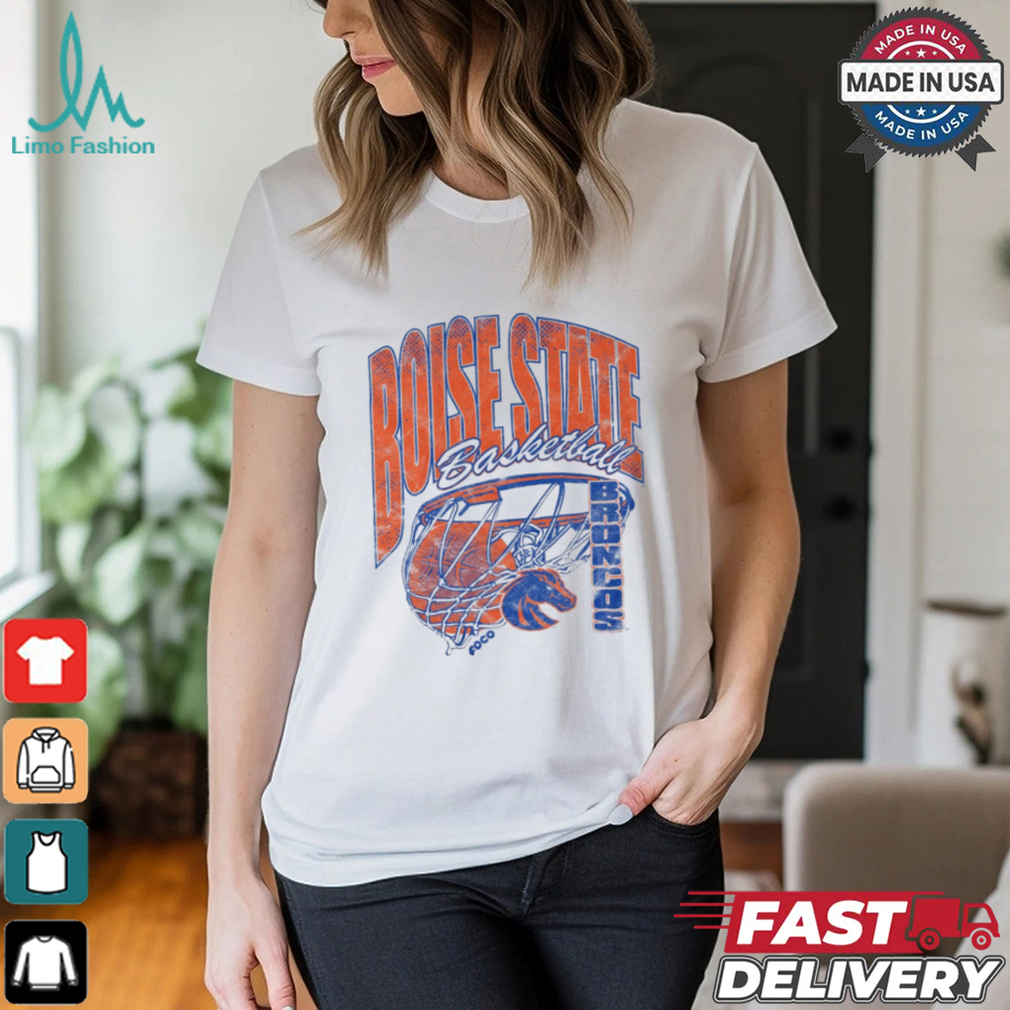 Boise State Broncos Script Swish T Shirt Boise State Broncos Script Swish T Shirt