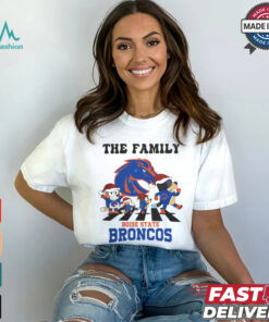 Boise State Broncos X Family Bluey Merry Christmas 2024 Shirt