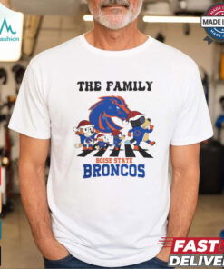 Boise State Broncos X Family Bluey Merry Christmas 2024 Shirt