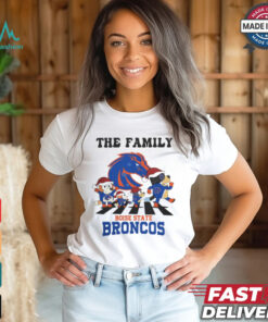 Boise State Broncos X Family Bluey Merry Christmas 2024 Shirt