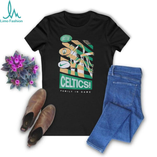 Boston Celtics Family In Game Nike Vintage T Shirt