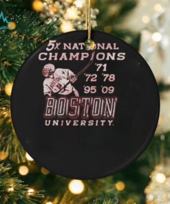 Boston University Hockey 5x National Champions Shirt