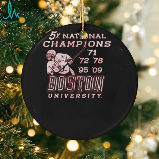 Boston University Hockey 5x National Champions Shirt