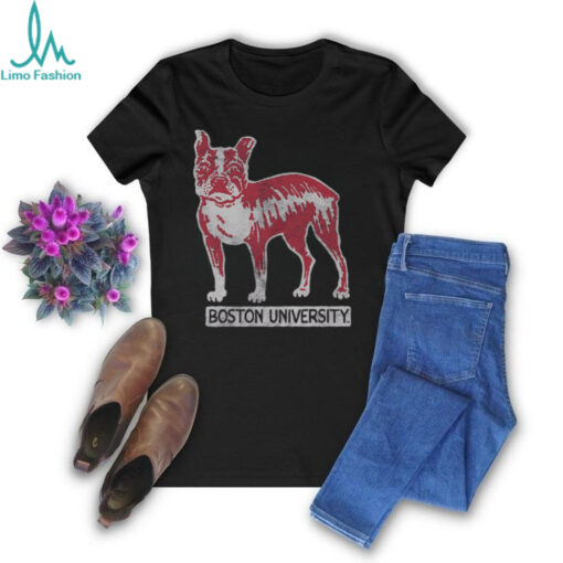 Boston University Vintage Standing Terrier Shirt