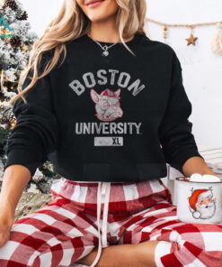 Boston University Vintage Warm Up Shirt