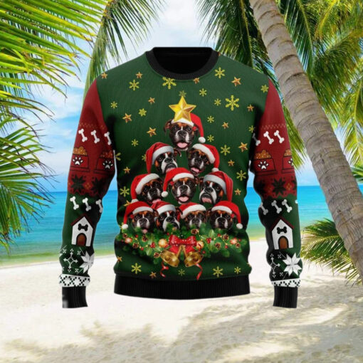 Boxer Christmas Sweater