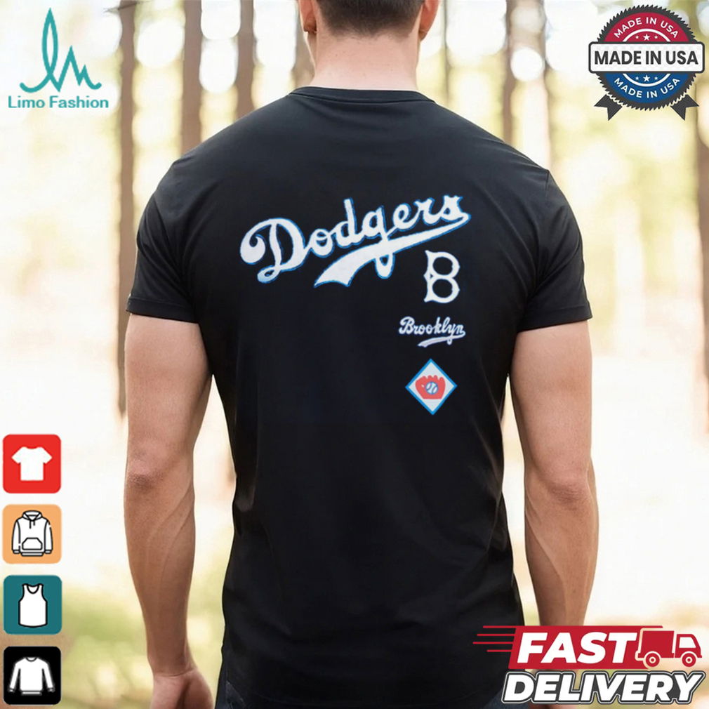 Brooklyn Dodgers Pro Standard Women's Retro Classic Cropped Boxy T Shirt Brooklyn Dodgers Pro Standard Women's Retro Classic Cropped Boxy T Shirt