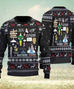 Buddy The El.f Christmas Ugly Sweater, OMG Santa I Know Him Sweater