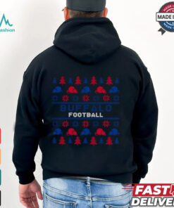 Buffalo Bills Football Pattern Christmas Shirt
