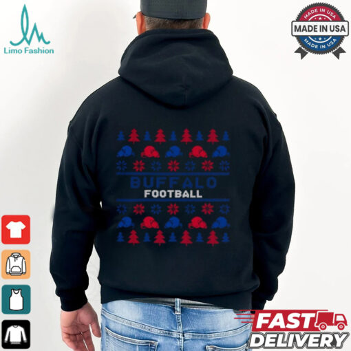 Buffalo Bills Football Pattern Christmas Shirt