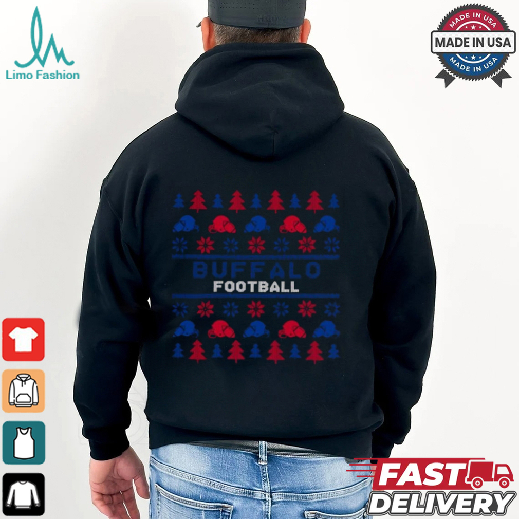 Buffalo Bills Football Pattern Christmas Shirt Buffalo Bills Football Pattern Christmas Shirt