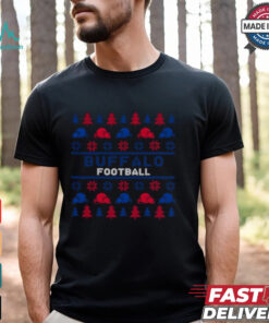 Buffalo Bills Football Pattern Christmas Shirt
