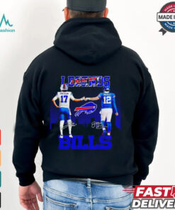 Buffalo Bills Legends Josh Allen And Jim Kelly Signatures Shirt