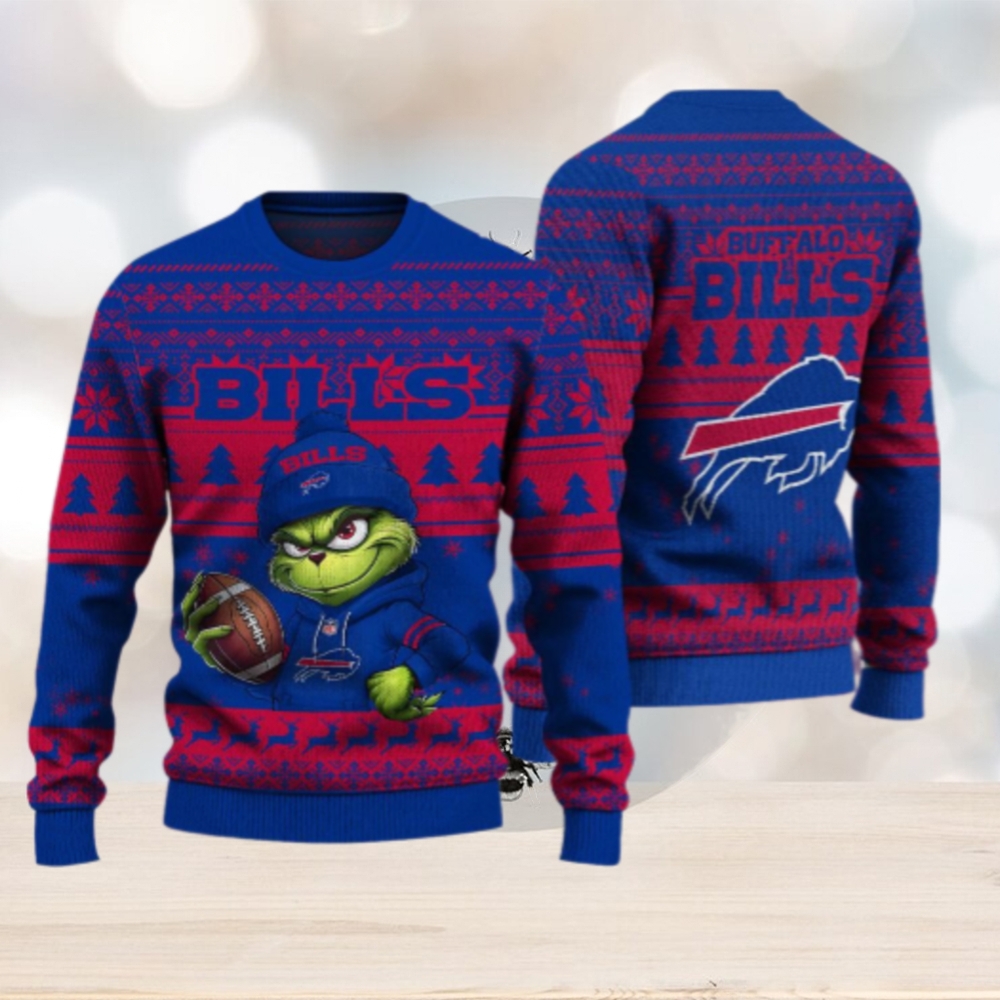 Buffalo Bills The Grinch Ugly Christmas Sweater NFL Xmas Gift Buffalo Bills The Grinch Ugly Christmas Sweater NFL Xmas Gift