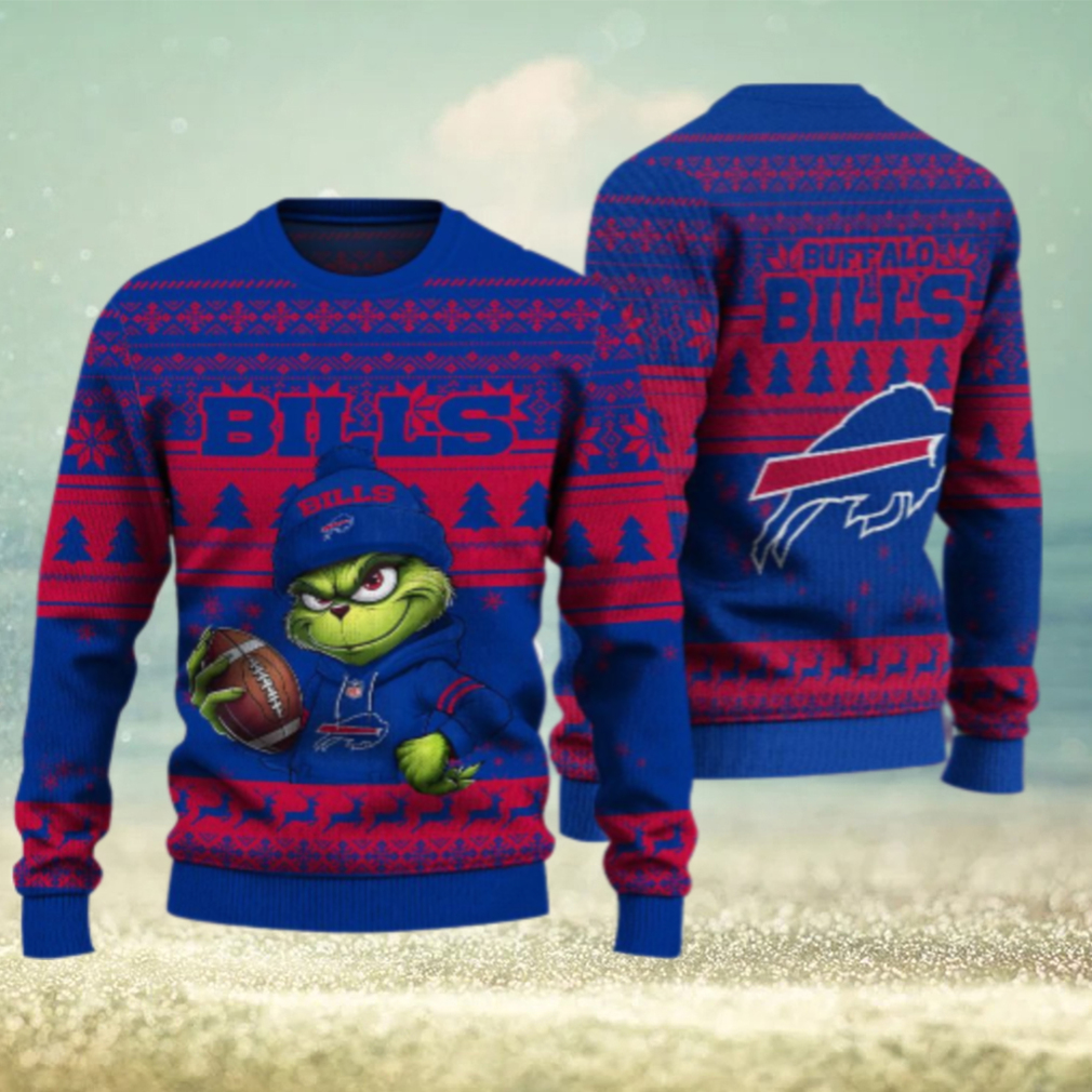 Buffalo Bills The Grinch Ugly Christmas Sweater NFL Xmas Gift Buffalo Bills The Grinch Ugly Christmas Sweater NFL Xmas Gift