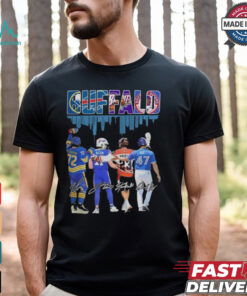 Buffalo Sport Team #72 Thompson #17 Allen #23 Priolo and #47 Kay Signatures Shirts