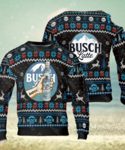 Busch Latte Unisex Personalized Ugly Christmas Sweater