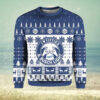 Funny Xmas Ugly Christmas Sweater When You’re Dead Inside But It’s Christmas Chillin Skeleton