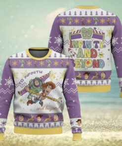 Buzz Lightyear And Woody Ugly Sweater, Toy Story Christmas Sweater