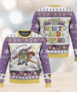 Buzz Lightyear And Woody Ugly Sweater, Toy Story Christmas Sweater