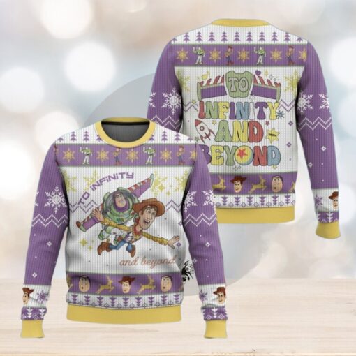 Buzz Lightyear And Woody Ugly Sweater, Toy Story Christmas Sweater