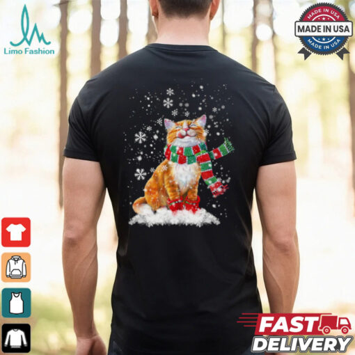 Cat Cute Snow Shirt Recovered