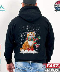 Cat Cute Snow Shirt Recovered
