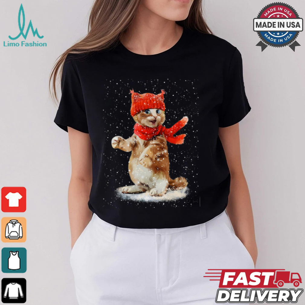 Cat Snow 2 Shirt Recovered Cat Snow 2 Shirt Recovered