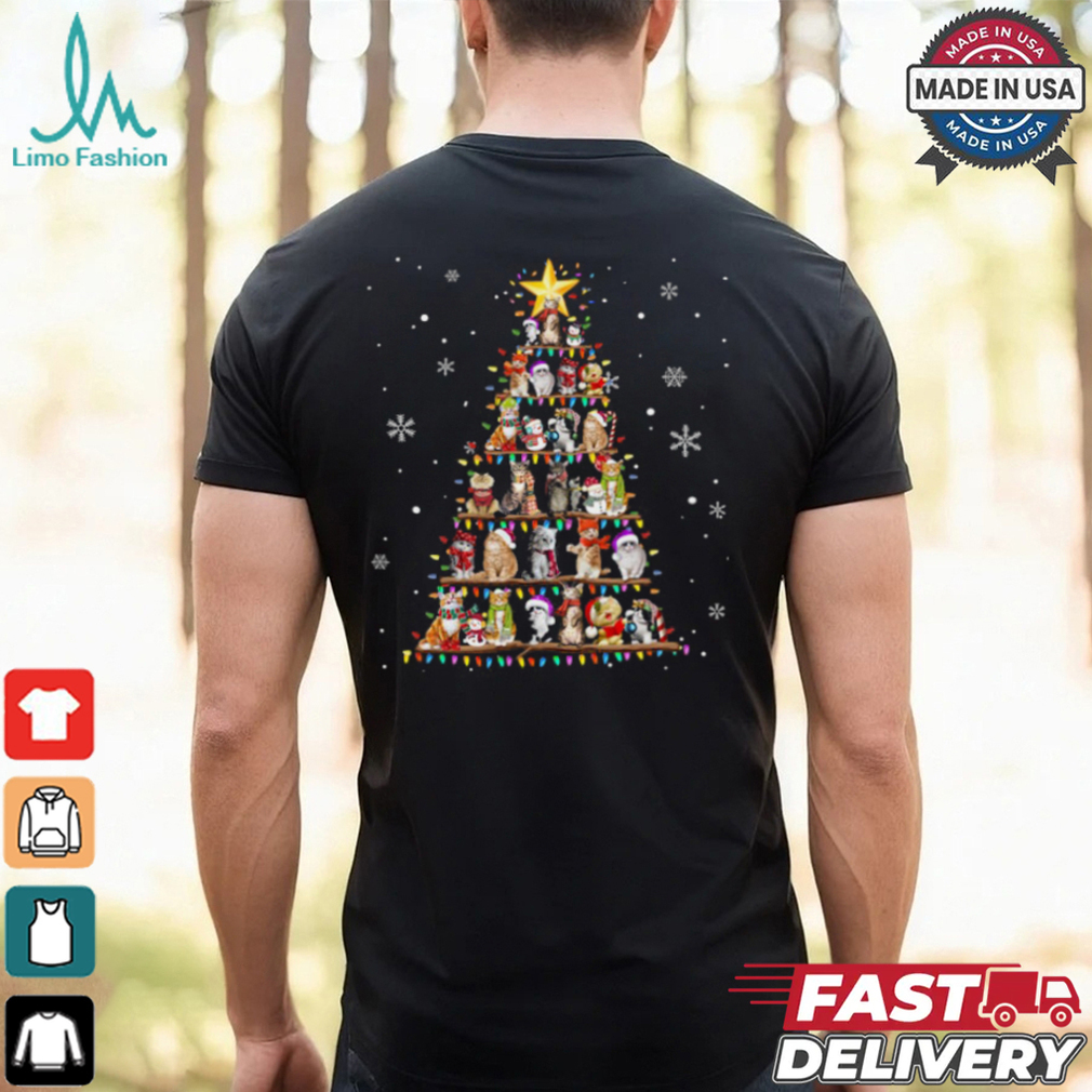Cat Xmas Tree Shirt Recovered Cat Xmas Tree Shirt Recovered