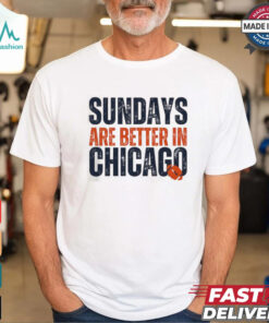 Chicago Football Sweatshirt, Sundays are Better in Chicago, Chicago Football Gifts Shirt