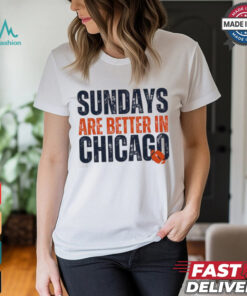 Chicago Football Sweatshirt, Sundays are Better in Chicago, Chicago Football Gifts Shirt