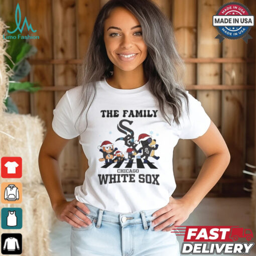 Chicago White Sox X Family Bluey Merry Christmas 2024 Shirt