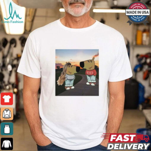 Chill Guy And Chill Girl Meme Shirt