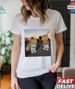 Chill Guy And Chill Girl Meme Shirt