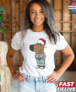 Chill Guy On Santa Hat Shirt