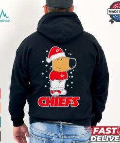 Chill Guy wear Kansas City Chiefs Christmas shirt