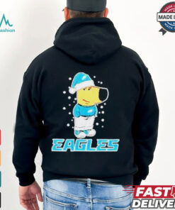 Chill Guy wear Philadelphia Eagles Christmas shirt