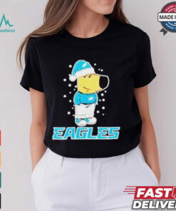 Chill Guy wear Philadelphia Eagles Christmas shirt
