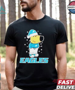 Chill Guy wear Philadelphia Eagles Christmas shirt