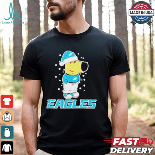Chill Guy wear Philadelphia Eagles Christmas shirt