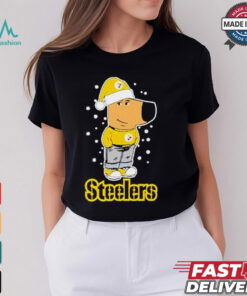 Chill Guy wear Pittsburgh Steelers Christmas shirt